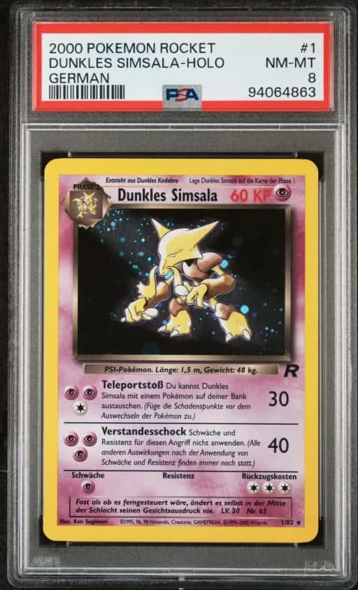 Alakazam obscur 1/82