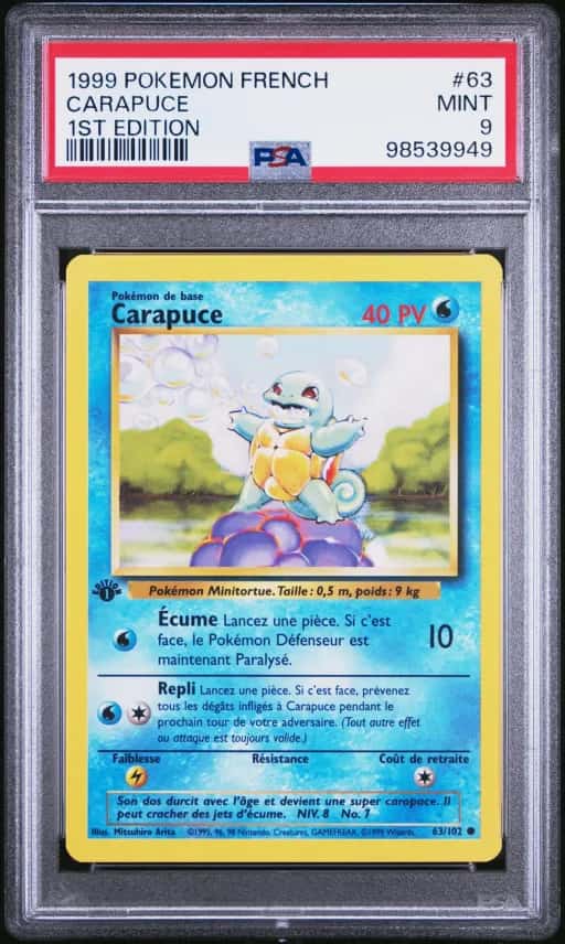 Carapuce 63/102