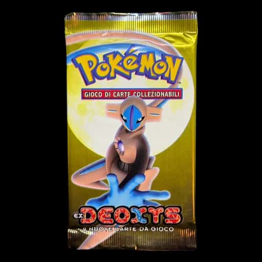 Booster Pokemon EX Deoxys Deoxys Sealed Italian IT