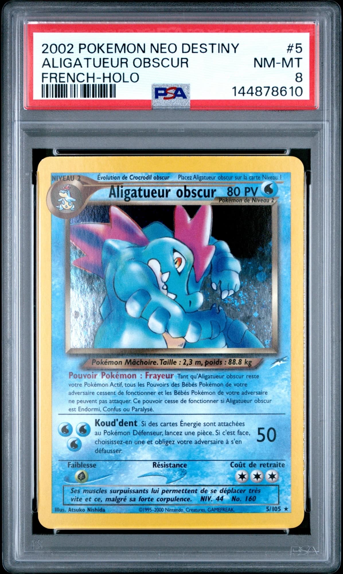 Aligatueur obscur 5/105