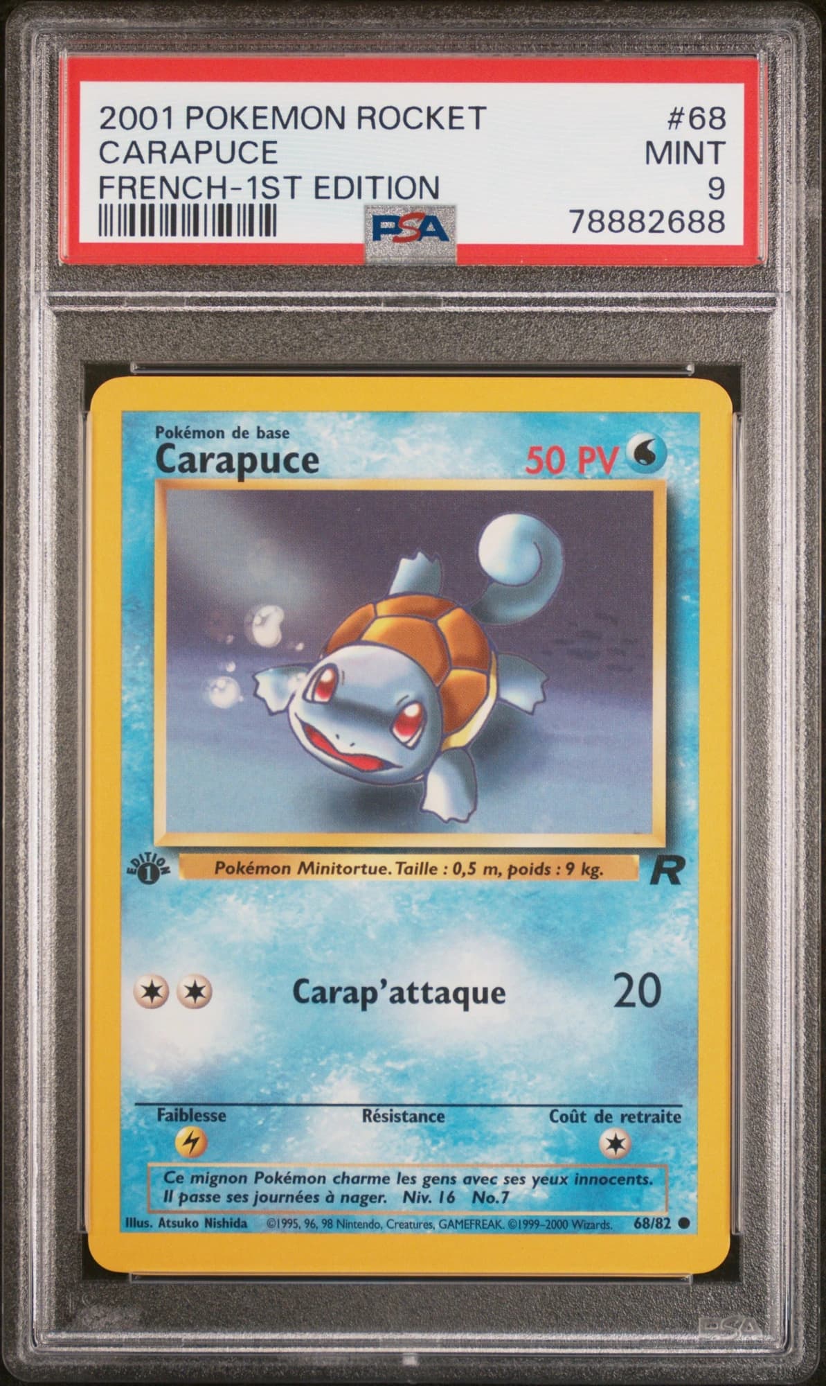 Carapuce 68/82