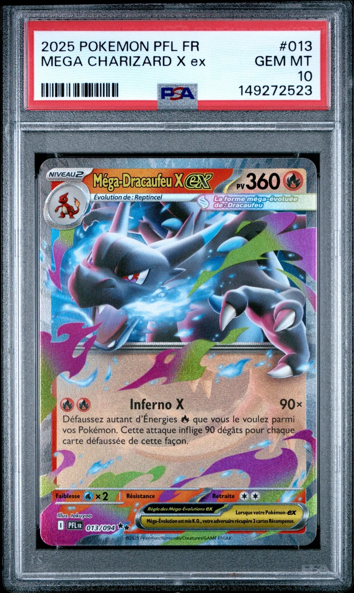 Méga-Dracaufeu X ex 13/94
