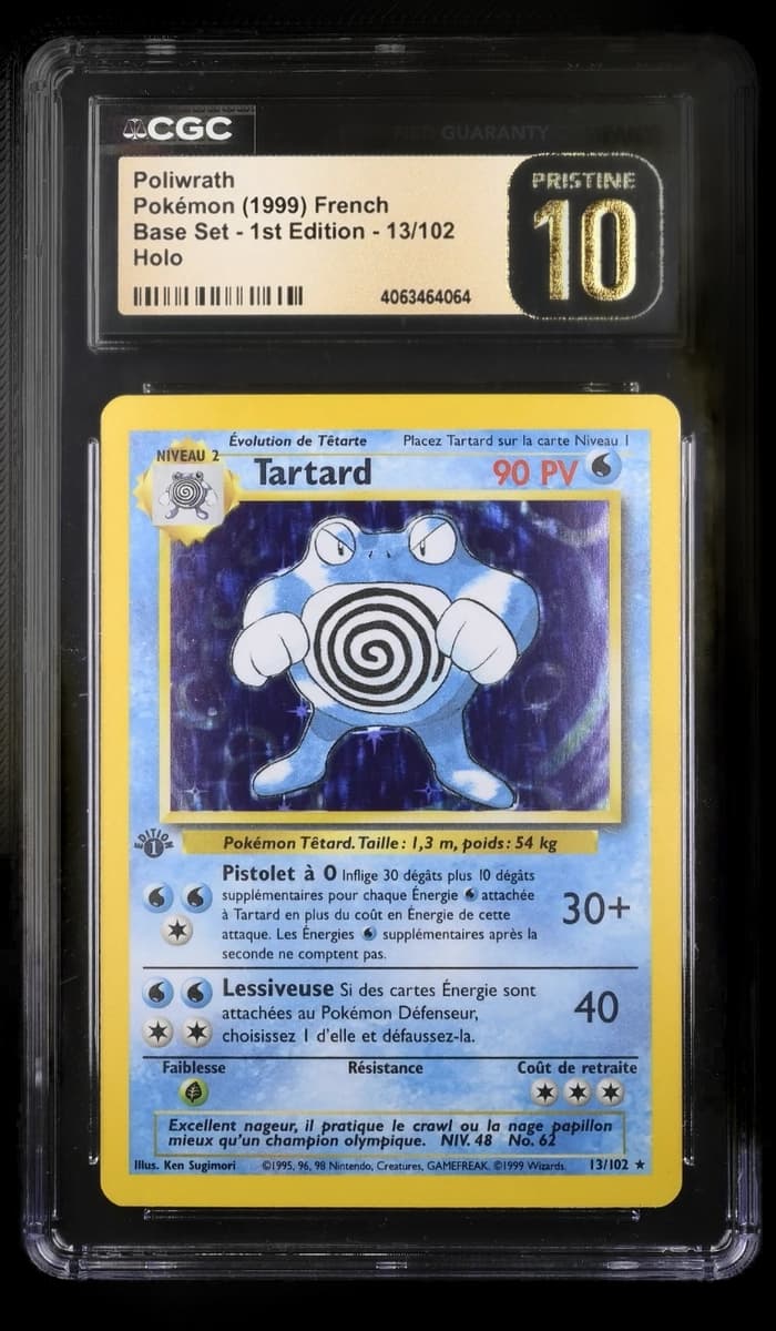 Tartard 13/102 Holo Set de Base Edition 1