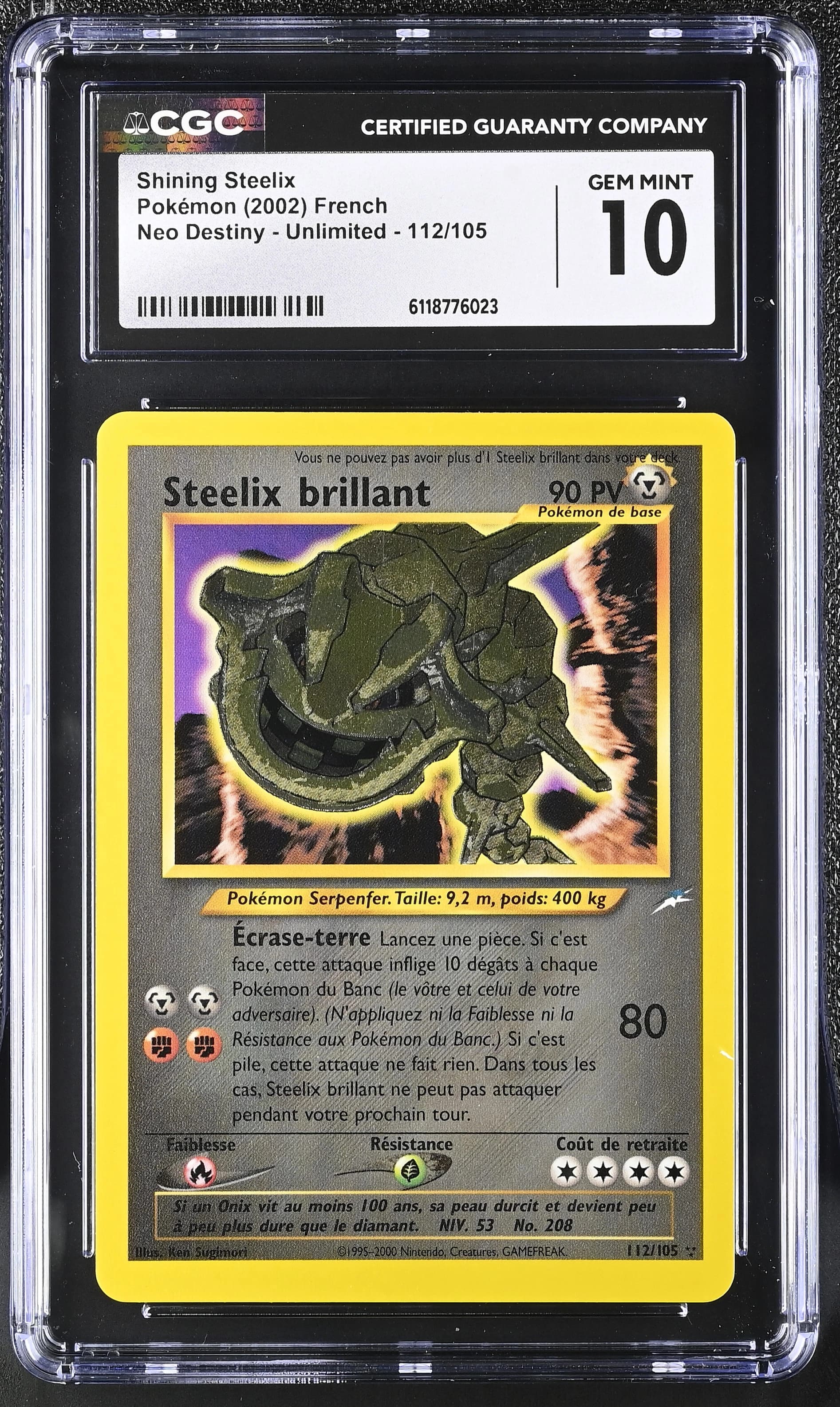 Steelix Brillant 112/105