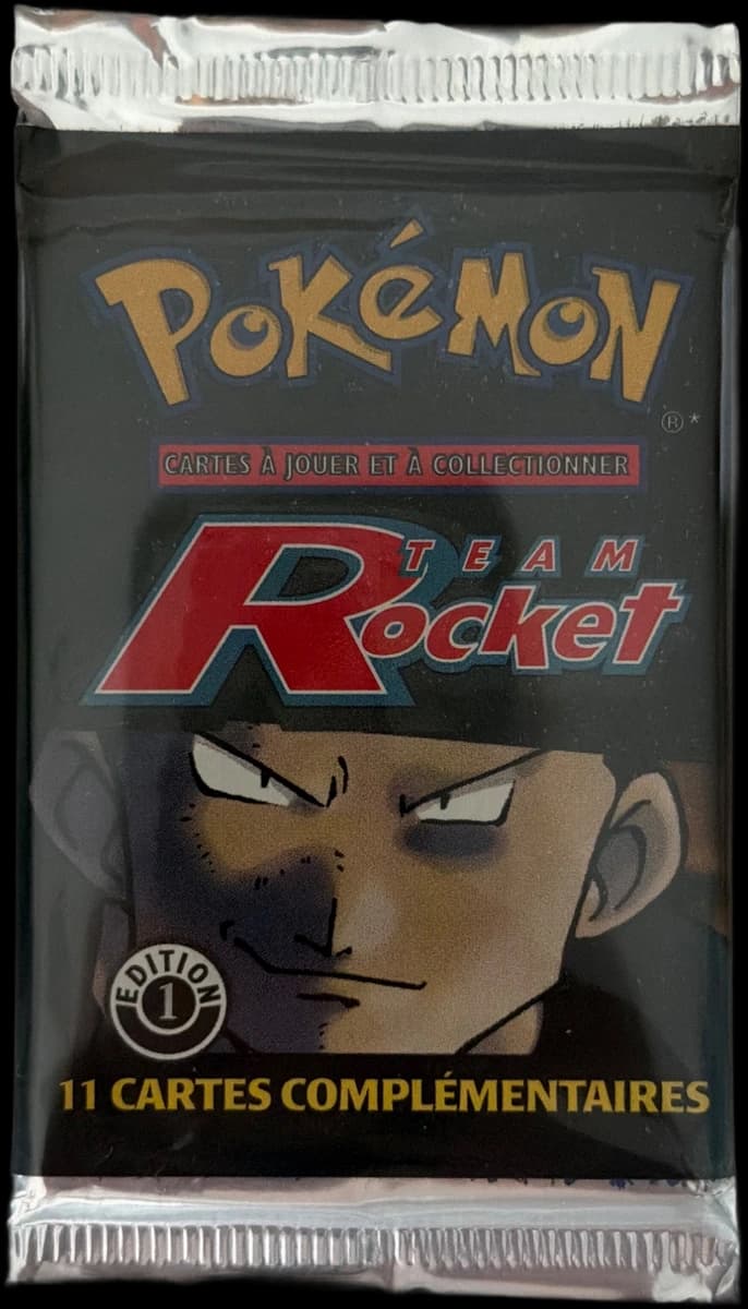 Booster Pokemon Team Rocket Edition 1 Giovanni Scellé Wizards