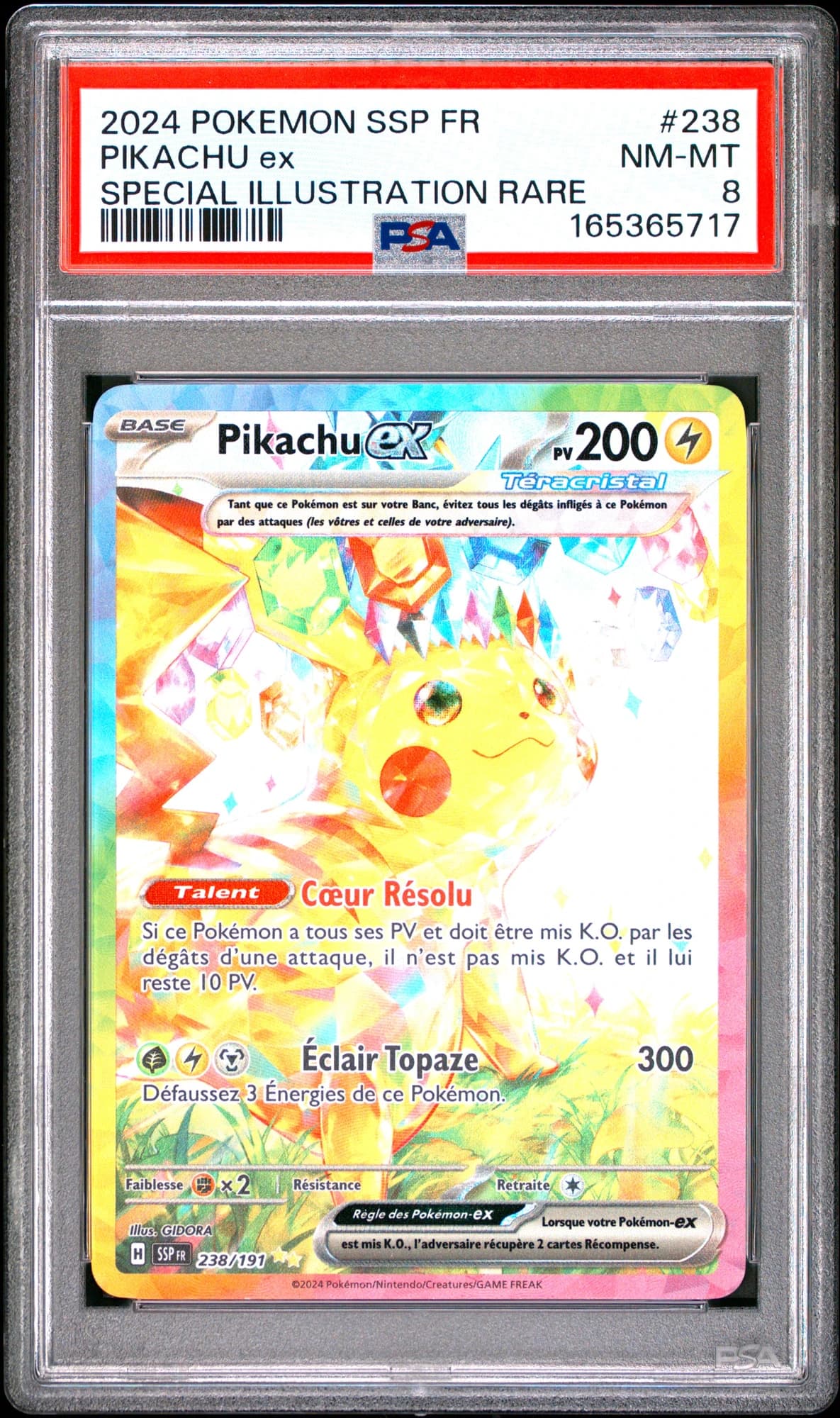 Pikachu ex 238/191