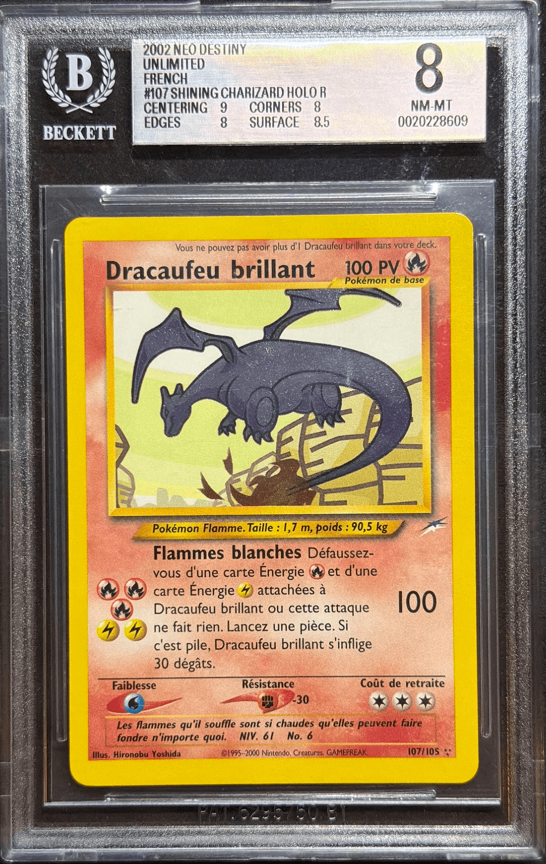 Dracaufeu Brillant 107/105