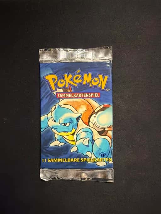 Booster Pokemon Set de base Edition 1 Turtok Tortank Scellé Wizards German DE