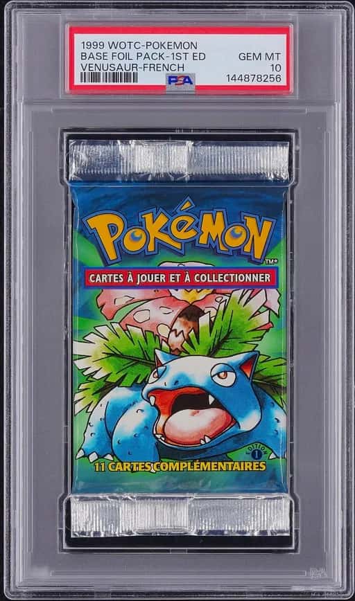 Booster Pokemon Florizarre Set de Base Edition 1