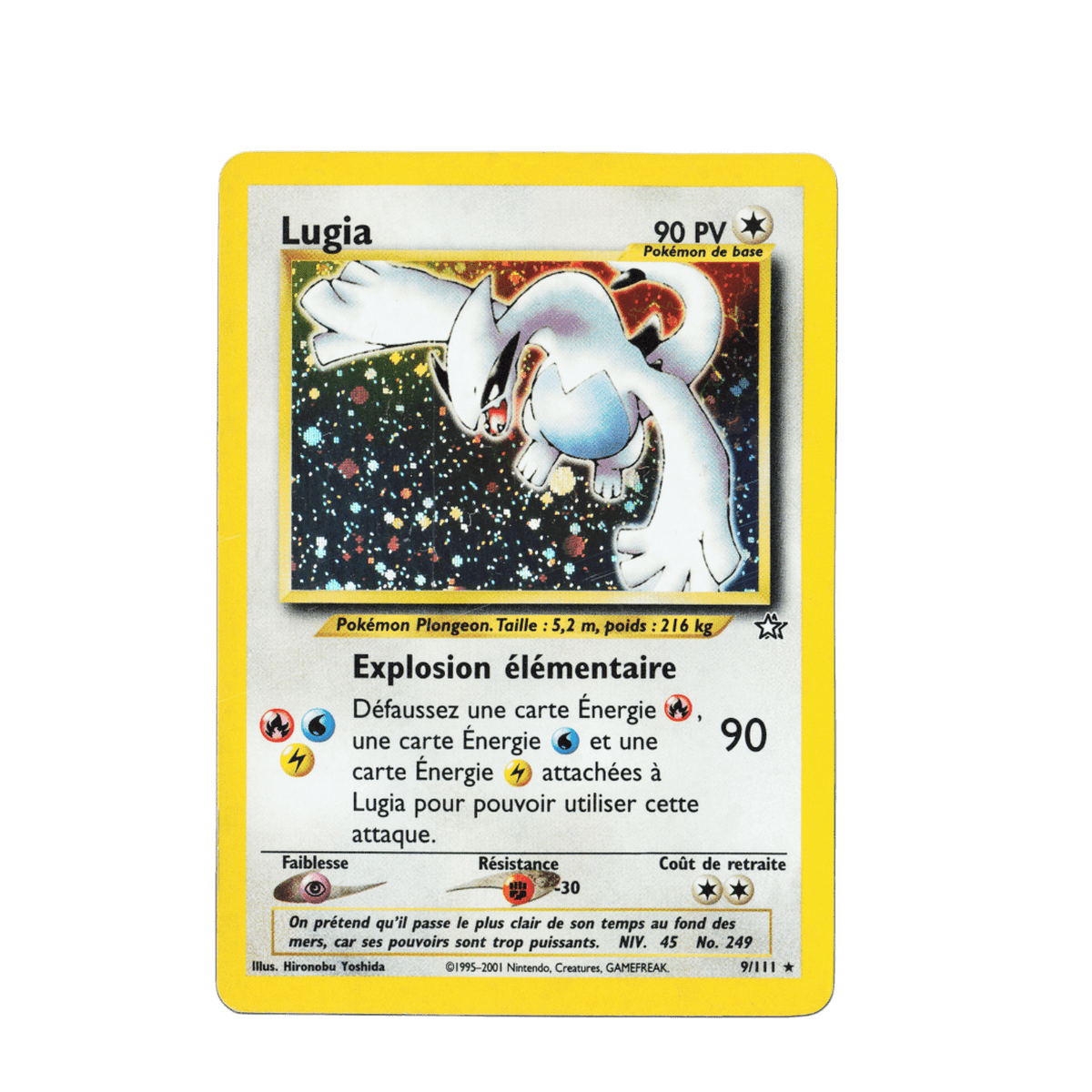 Lugia holographique Neo Genesis 1ère édition