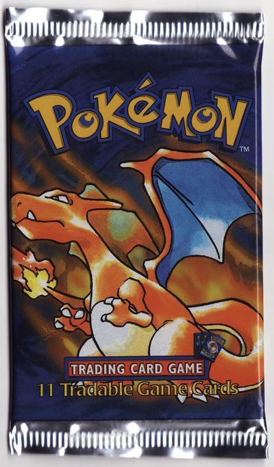 Booster Pokémon Set de Base 1ère édition — booster vintage d'investissement