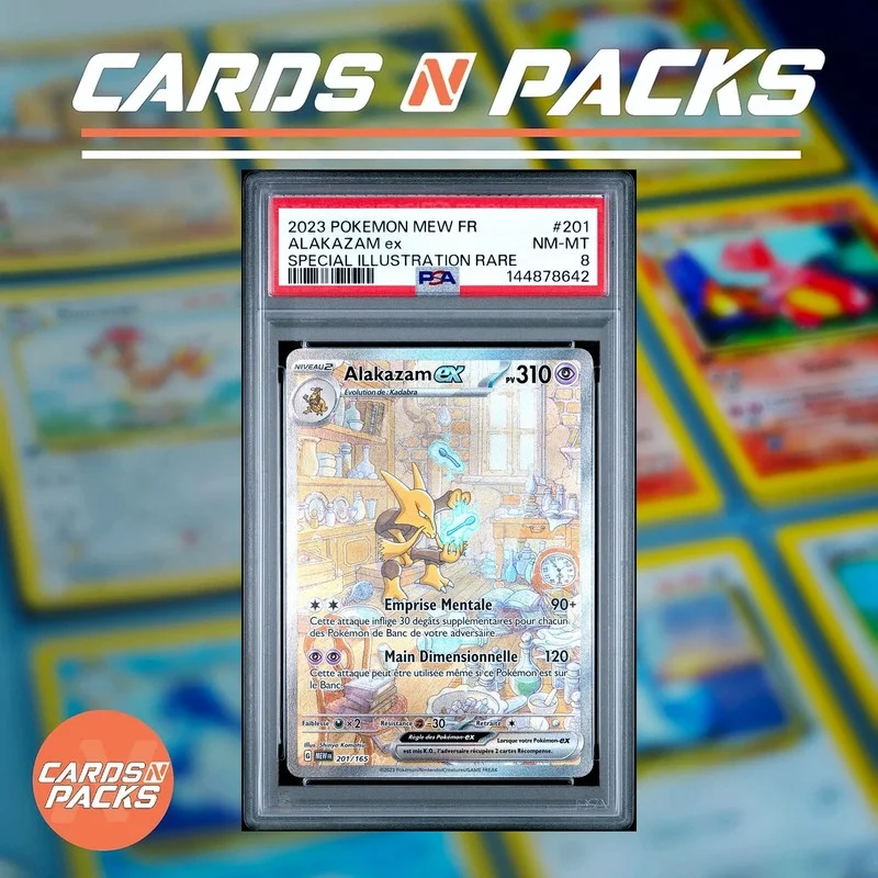 Alakazam 201/165 151 - Cards N Packs