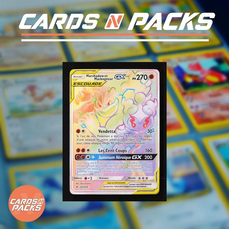 Marshadow et Mackogneur 221/214 Alliance Infaillible - Cards N Packs