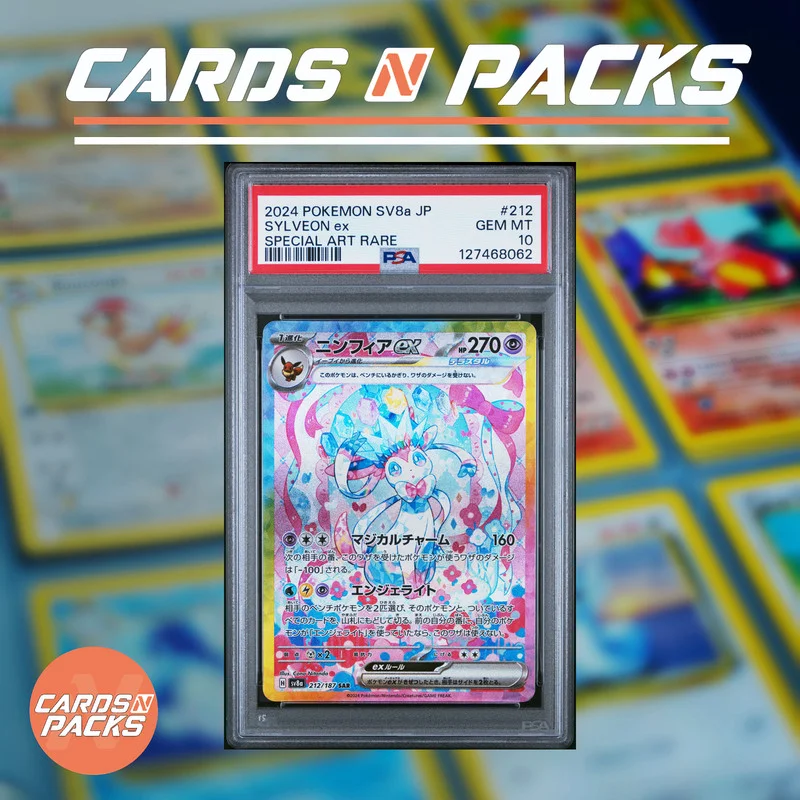 Pokémon Card Sylveon ex – Paldean Fates - Cards N Packs