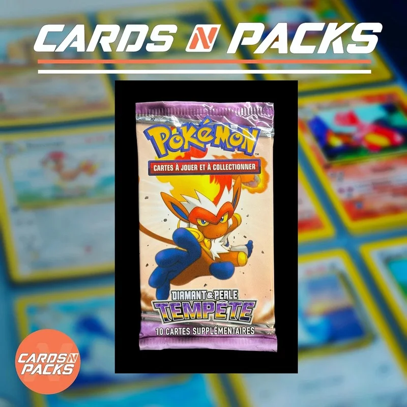 Booster Diamant & Perle : Tempête Diamant & Perle - Cards N Packs