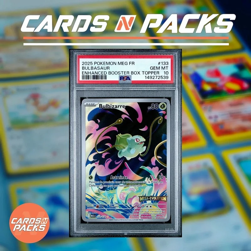 Pokémon Card Bulbasaur 133/132 - Secret Rare by mashu - Cards N Packs