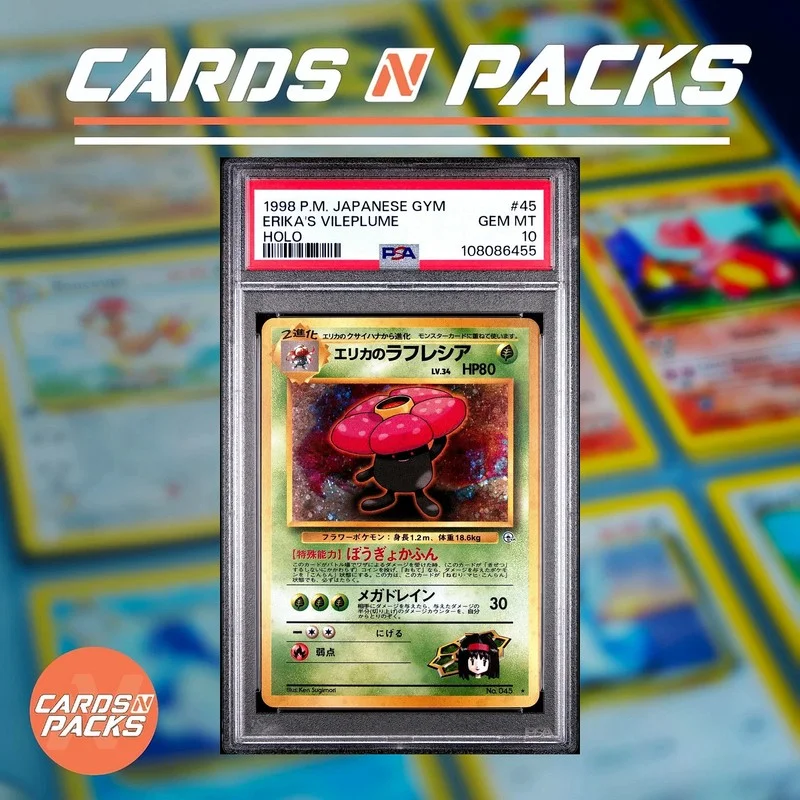 Erika's Vileplume - Cards N Packs