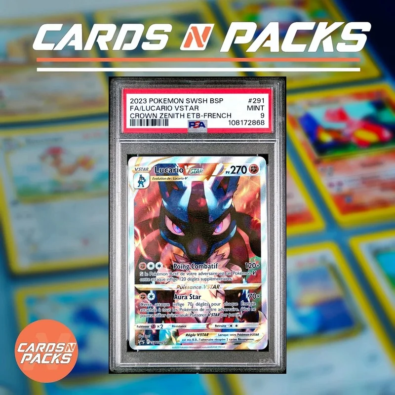 Lucario-VSTAR 291 - Cards N Packs