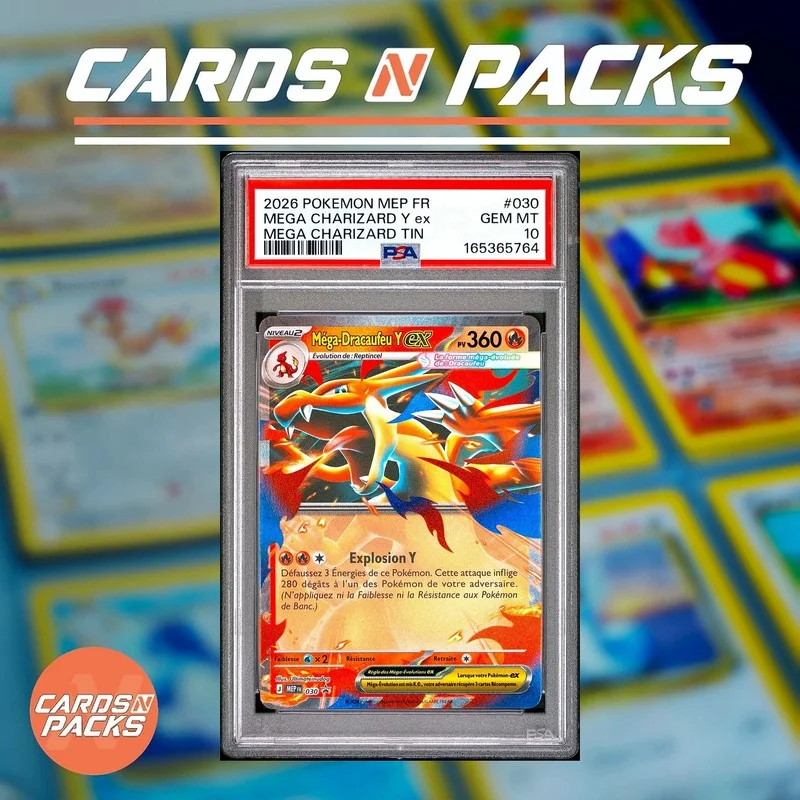 Méga-Dracaufeu Y — PSA 10 - Cards N Packs