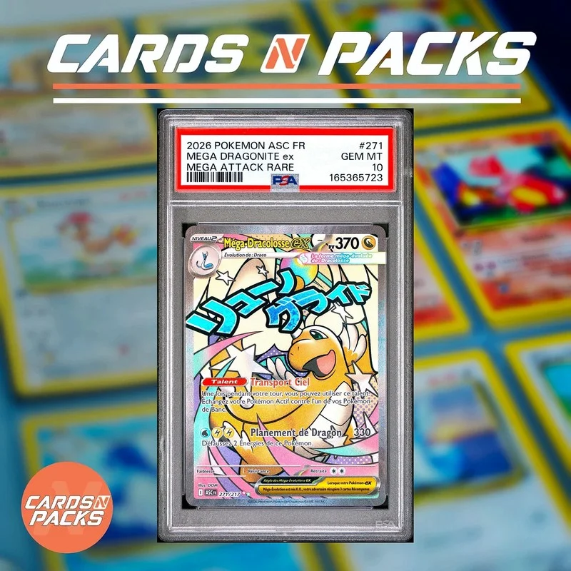 Méga Dracolosse 271/217 — PSA 10 - Cards N Packs
