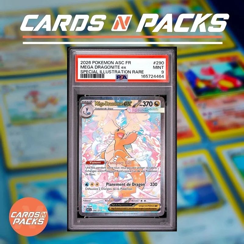Méga-Dracolosse 290/217 — PSA 9 - Cards N Packs