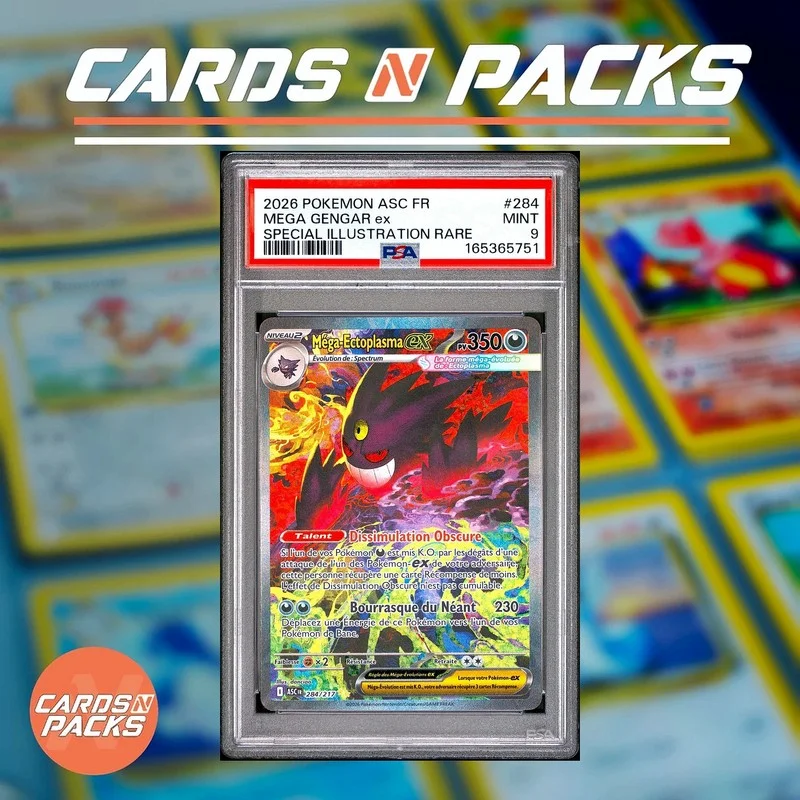 Méga Ectoplasma 284/217 — PSA 9 - Cards N Packs