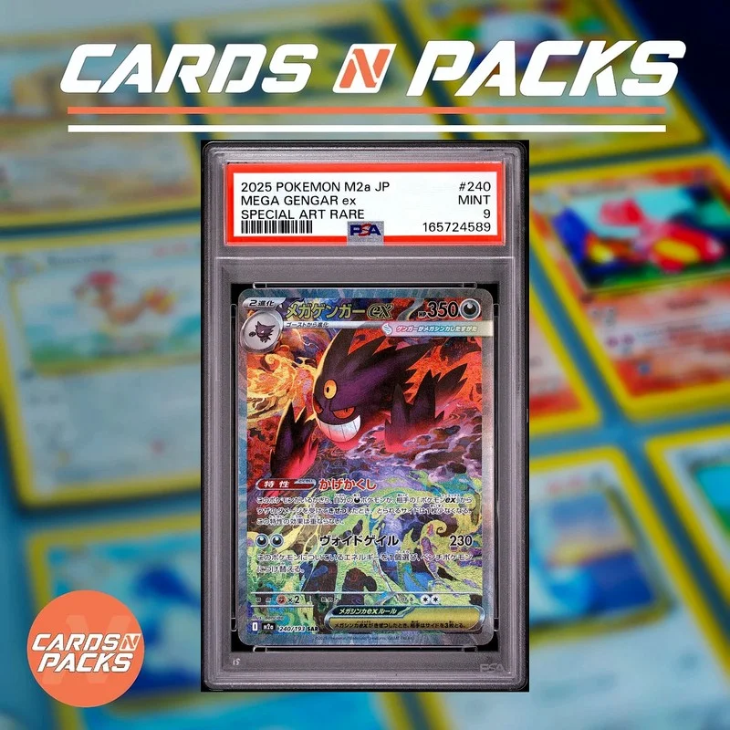 Mega Gengar 240/193 — PSA 9 - Cards N Packs