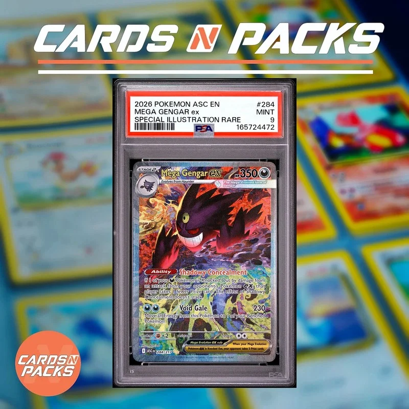 Mega Gengar 284/217 — PSA 9 - Cards N Packs