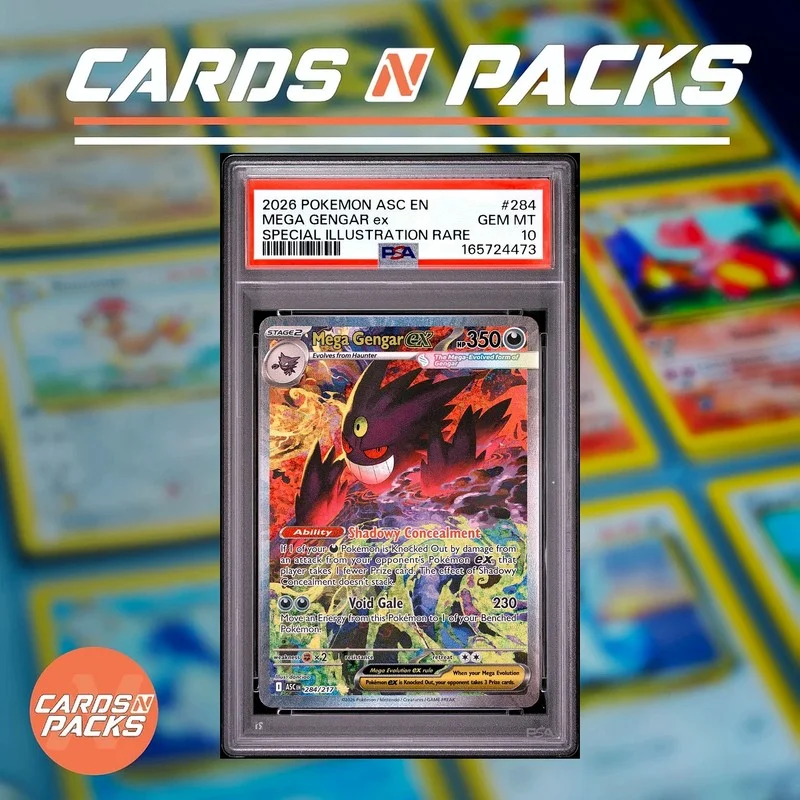 Mega Gengar 284/217 — PSA 10 - Cards N Packs