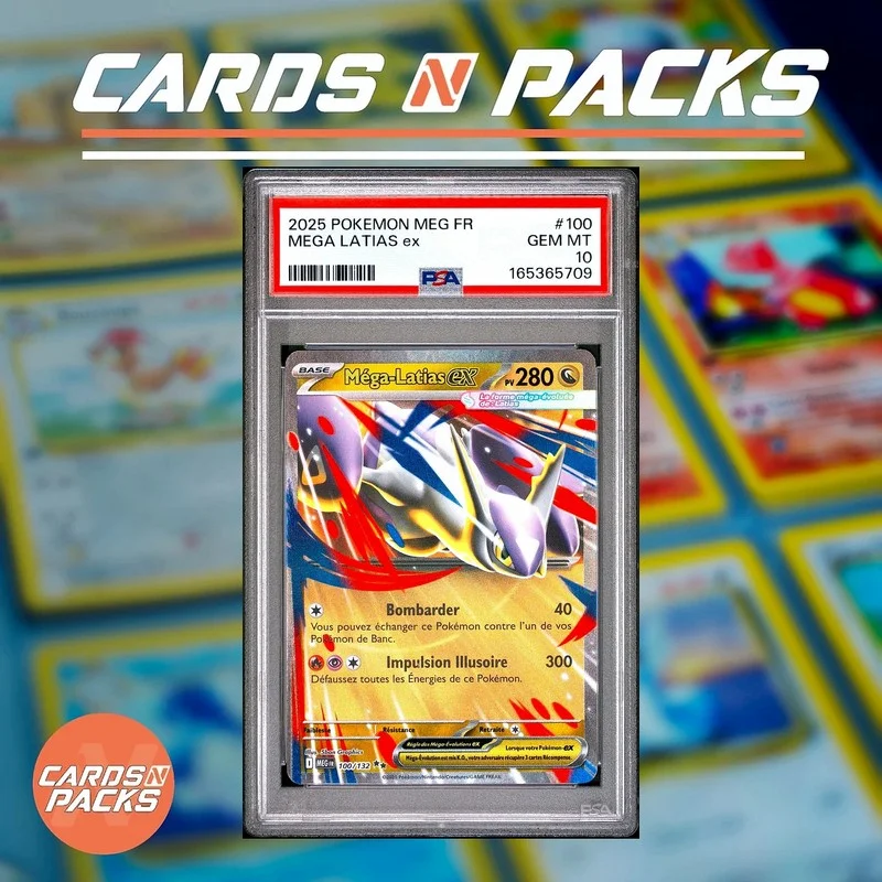 Méga Latias 100/132 — PSA 10 - Cards N Packs