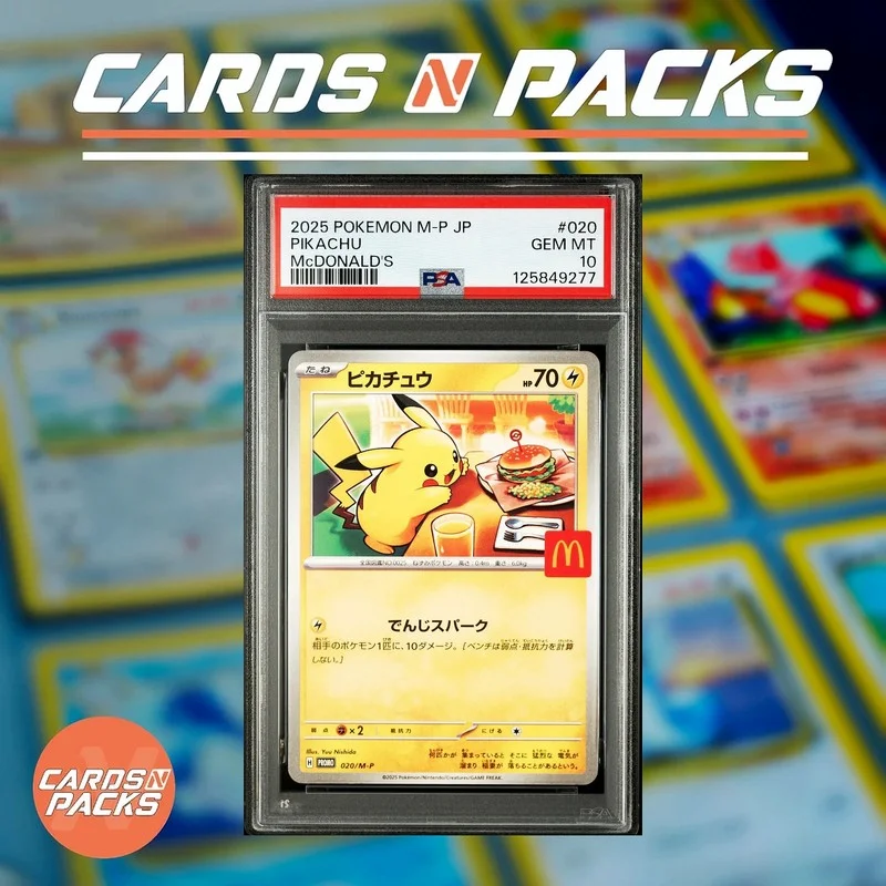 Carte Pokémon Pikachu Standard - Numéro 020 - Cards N Packs