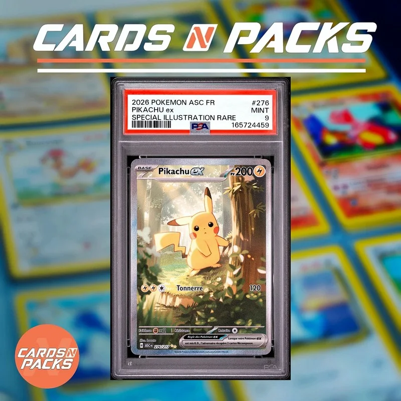Pikachu 276/217 — PSA 10 - Cards N Packs