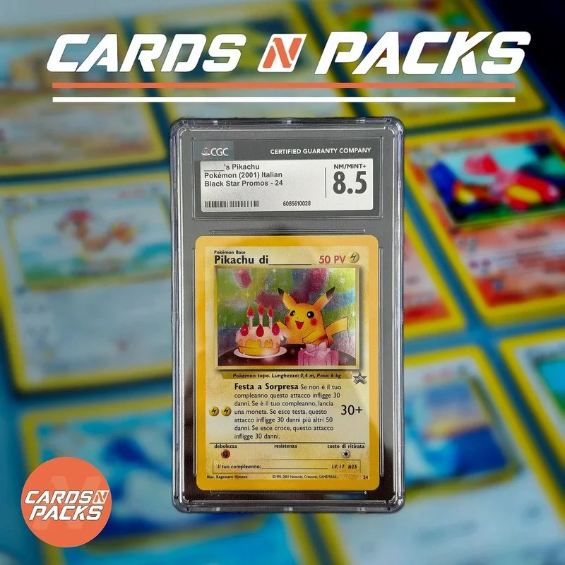 Pikachu di ______ 24/53 - Cards N Packs