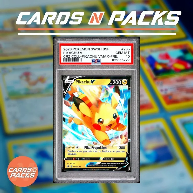 Pikachu SWSH285 — PSA 10 - Cards N Packs
