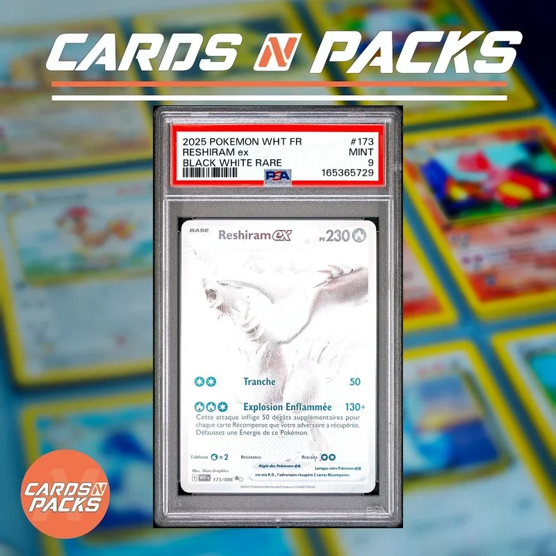 Reshiram 173/086 — PSA 9 - Cards N Packs