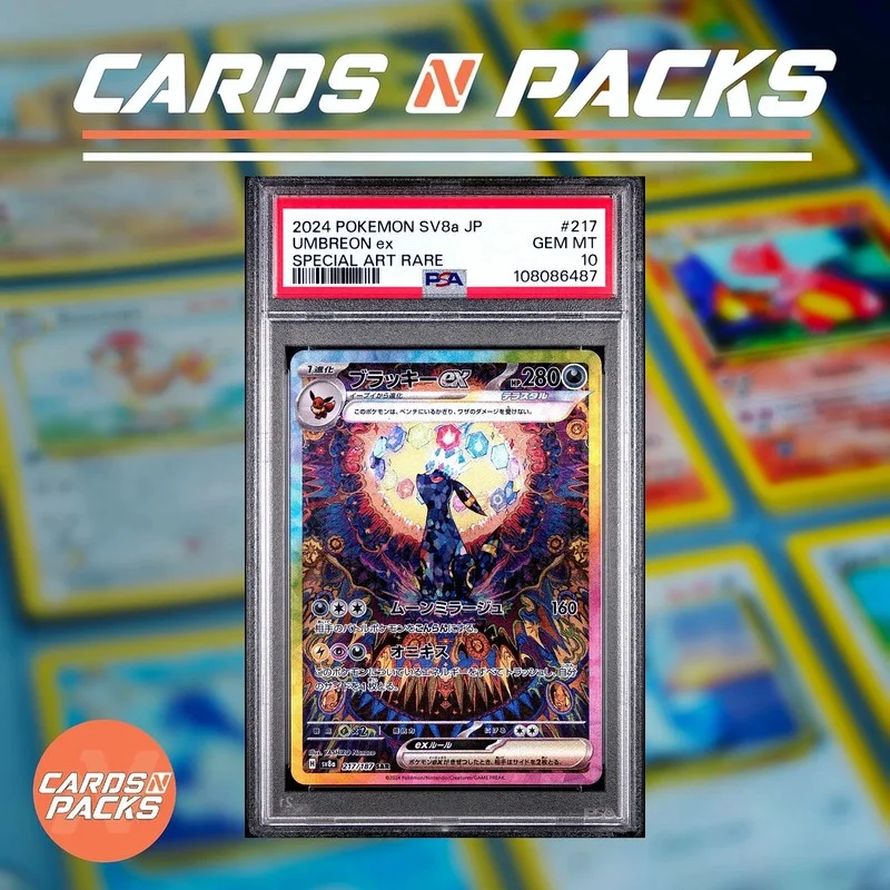 Pokémon Card Umbreon ex 217/187 – Paldea Evolved - Cards N Packs
