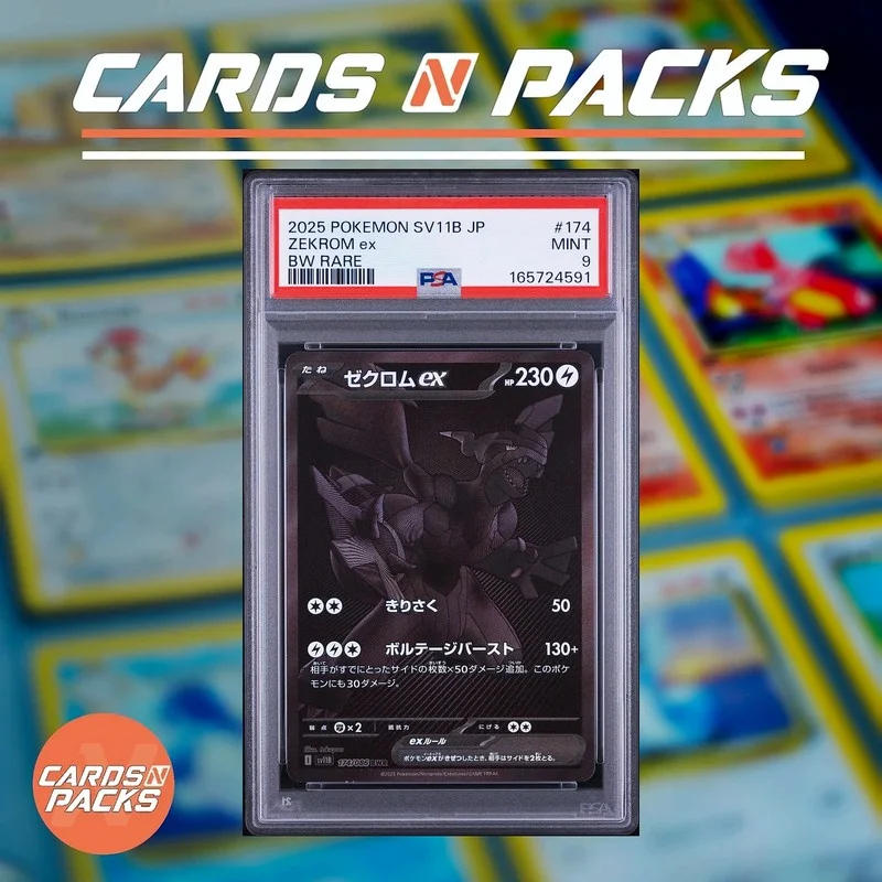 Zekrom 174/086 — PSA 9 - Cards N Packs