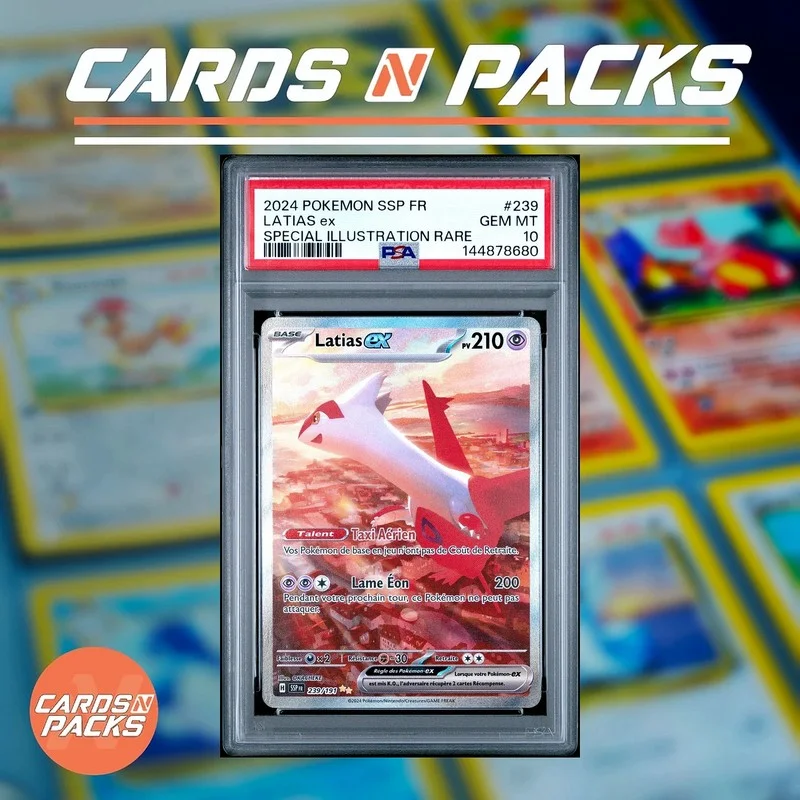 Latias 239/191 Etincelles Deferlantes - Cards N Packs