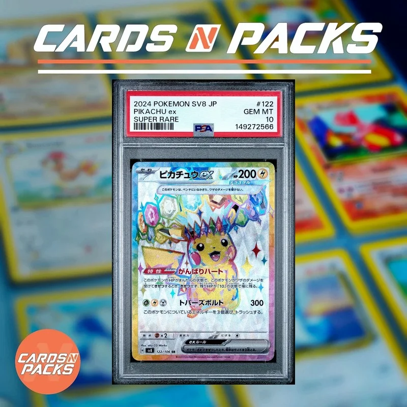 Pikachu 122/106 Etincelles Deferlantes - Cards N Packs
