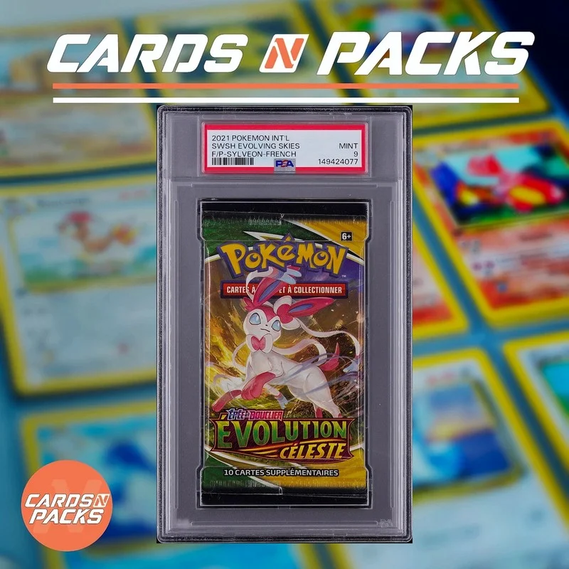 Booster Nymphali EB7 Évolution Céleste — PSA 9 - Cards N Packs