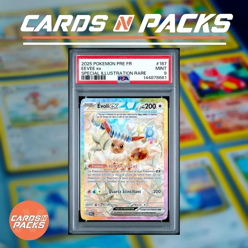 Évoli 167/131 Evolutions Prismatiques - Cards N Packs