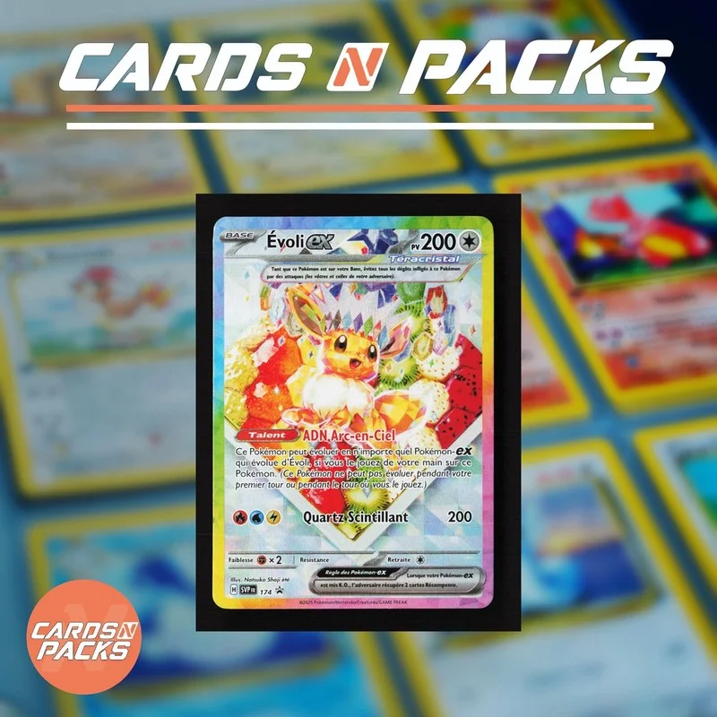 Evoli 174 Evolutions Prismatiques - Cards N Packs
