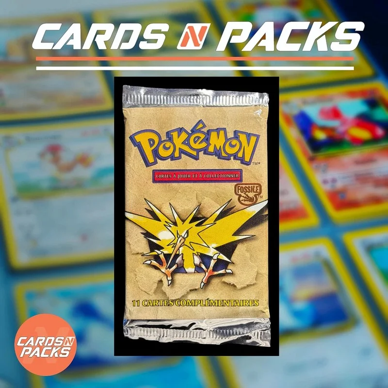 Booster Fossile Électhor Fossile - Cards N Packs