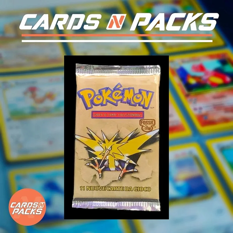 Booster Fossile Zapdos Fossile - Cards N Packs