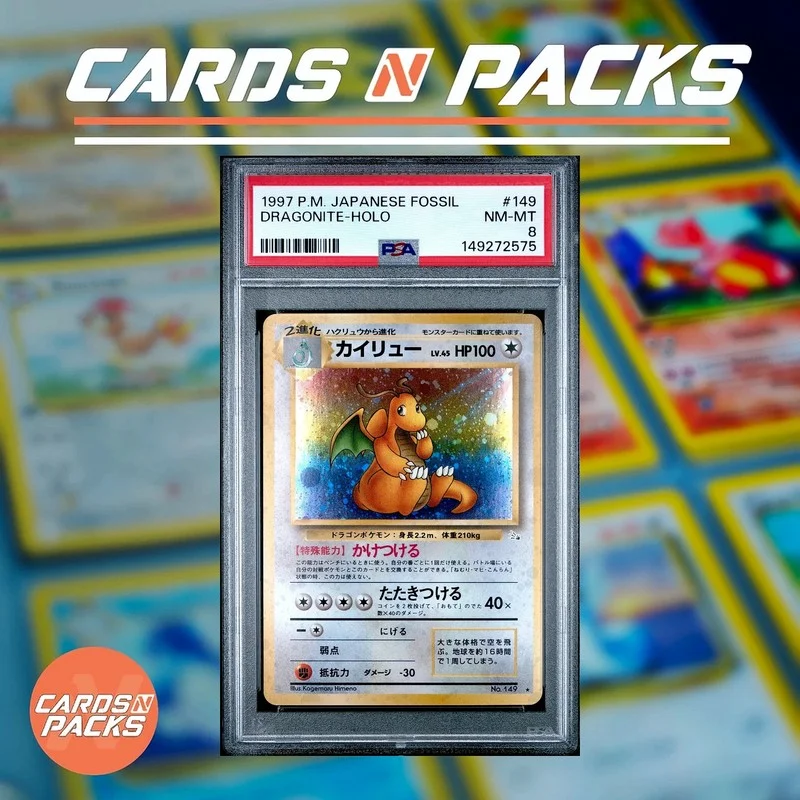Dragonite #149 Fossil - Cards N Packs