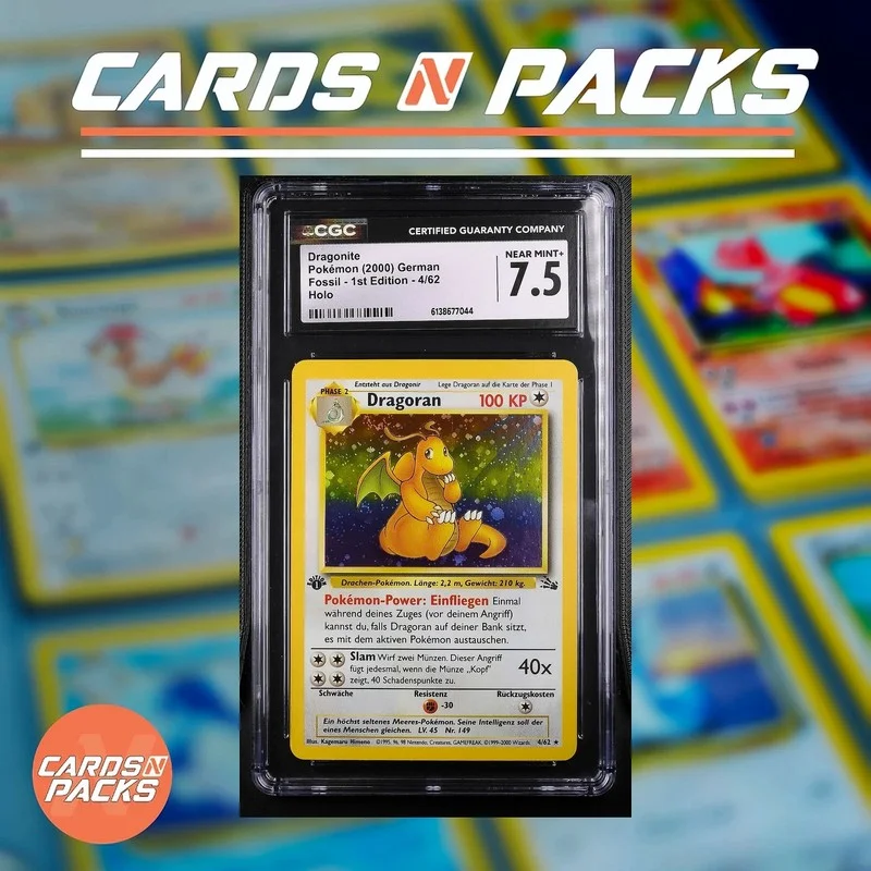 Dragoran 4/62 Fossil - Cards N Packs