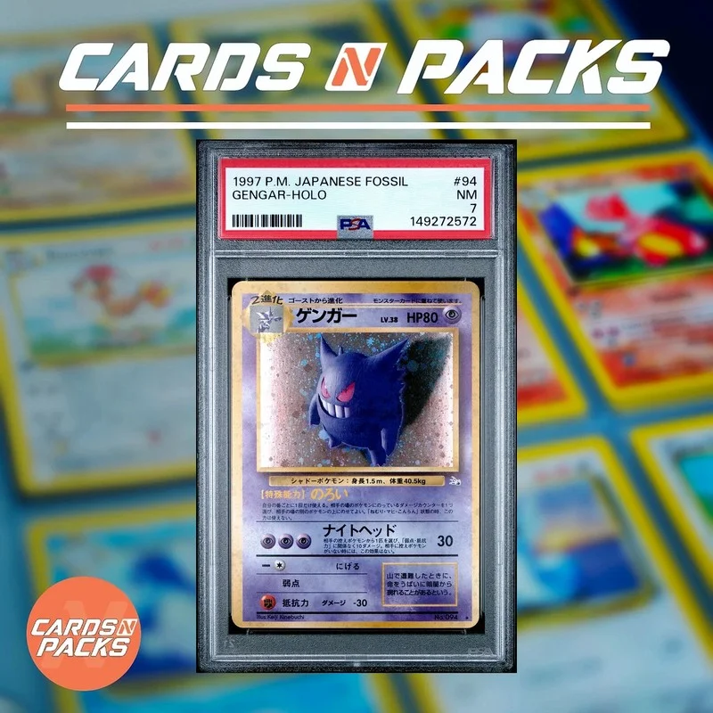 Gengar #94 Fossil - Cards N Packs
