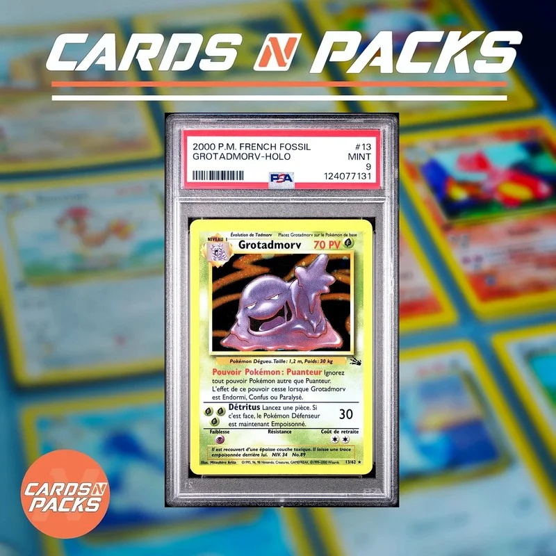 Grotadmorv 13/62 Fossile - Cards N Packs