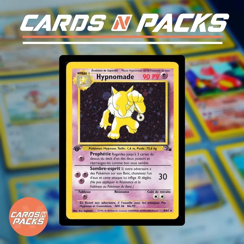 Hypnomade 8/62 Fossile - Cards N Packs