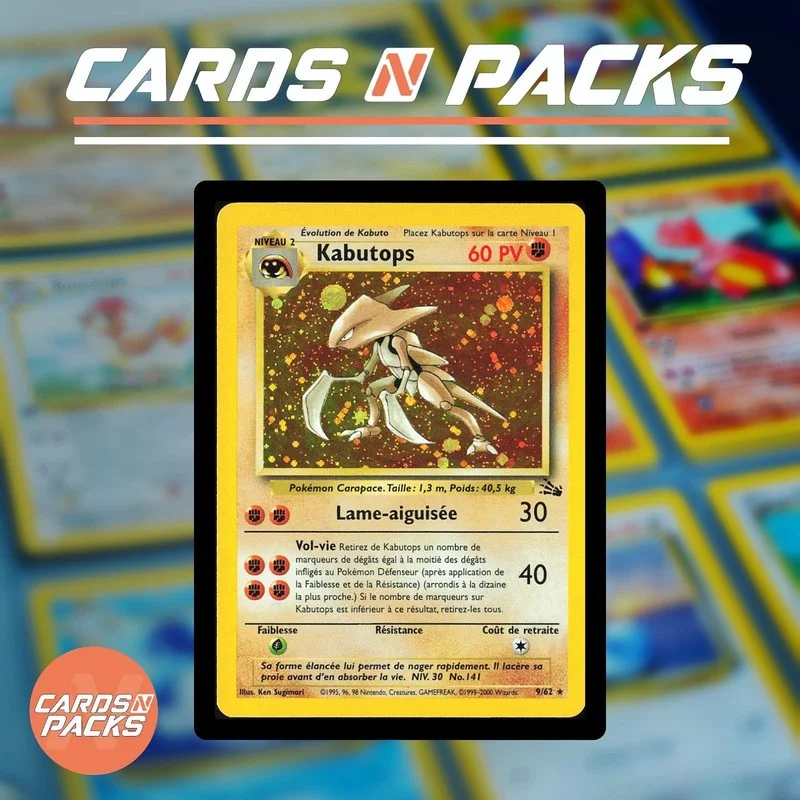 Kabutops 9/62 Fossile - Cards N Packs